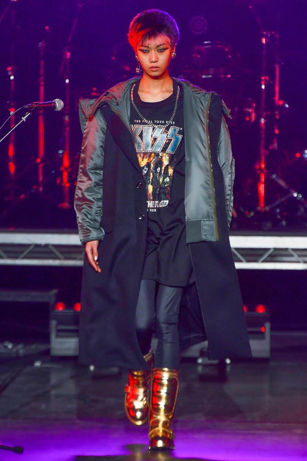 JUNYA WATANABE 21AW VERSACE ボアライナーコート JUNYA WATANABE 21AW VERSACE ボアライナーコート JUNYA WATANABE